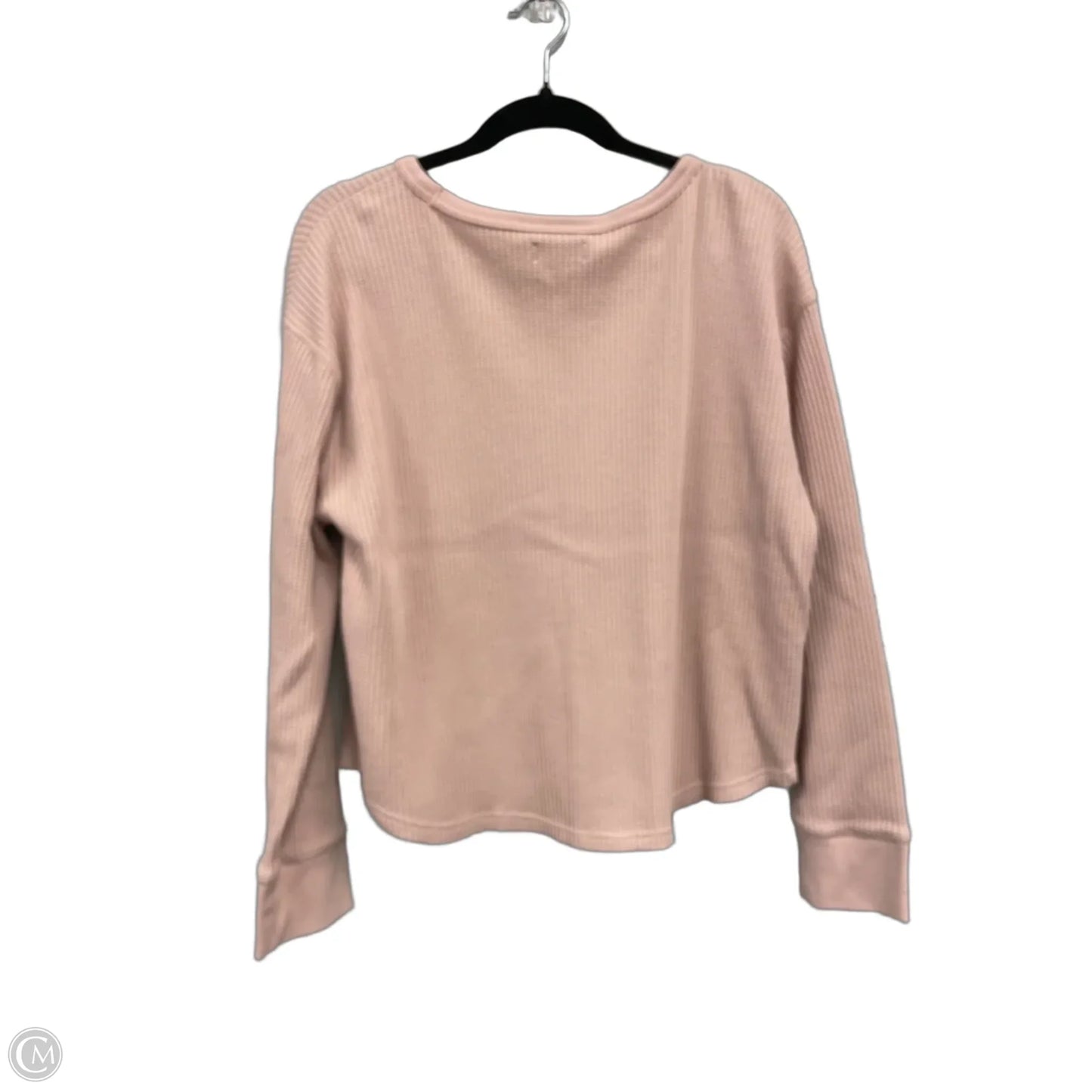 Top Long Sleeve By Gap In Pink, Size: L