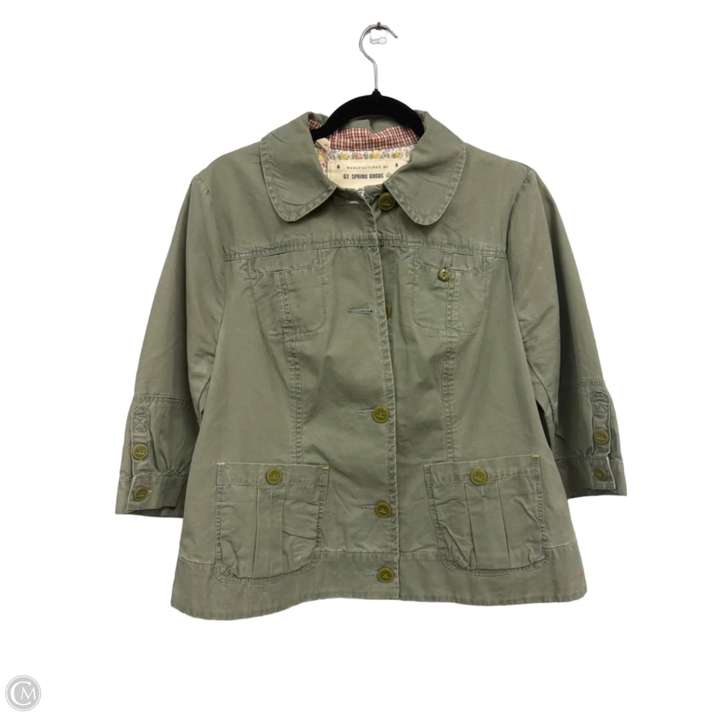 Jacket Utility By Gap In Green, Size: L