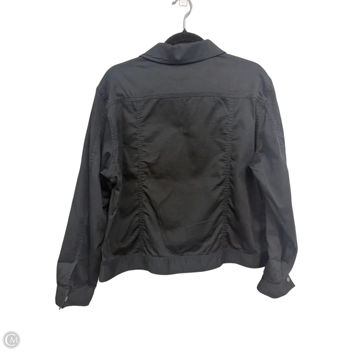 Jacket Other By Chicos In Black, Size: L