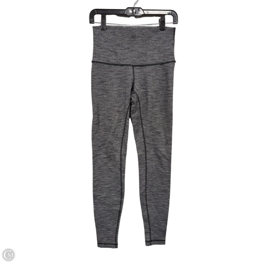 Athletic Leggings By Lululemon In Grey, Size: 6