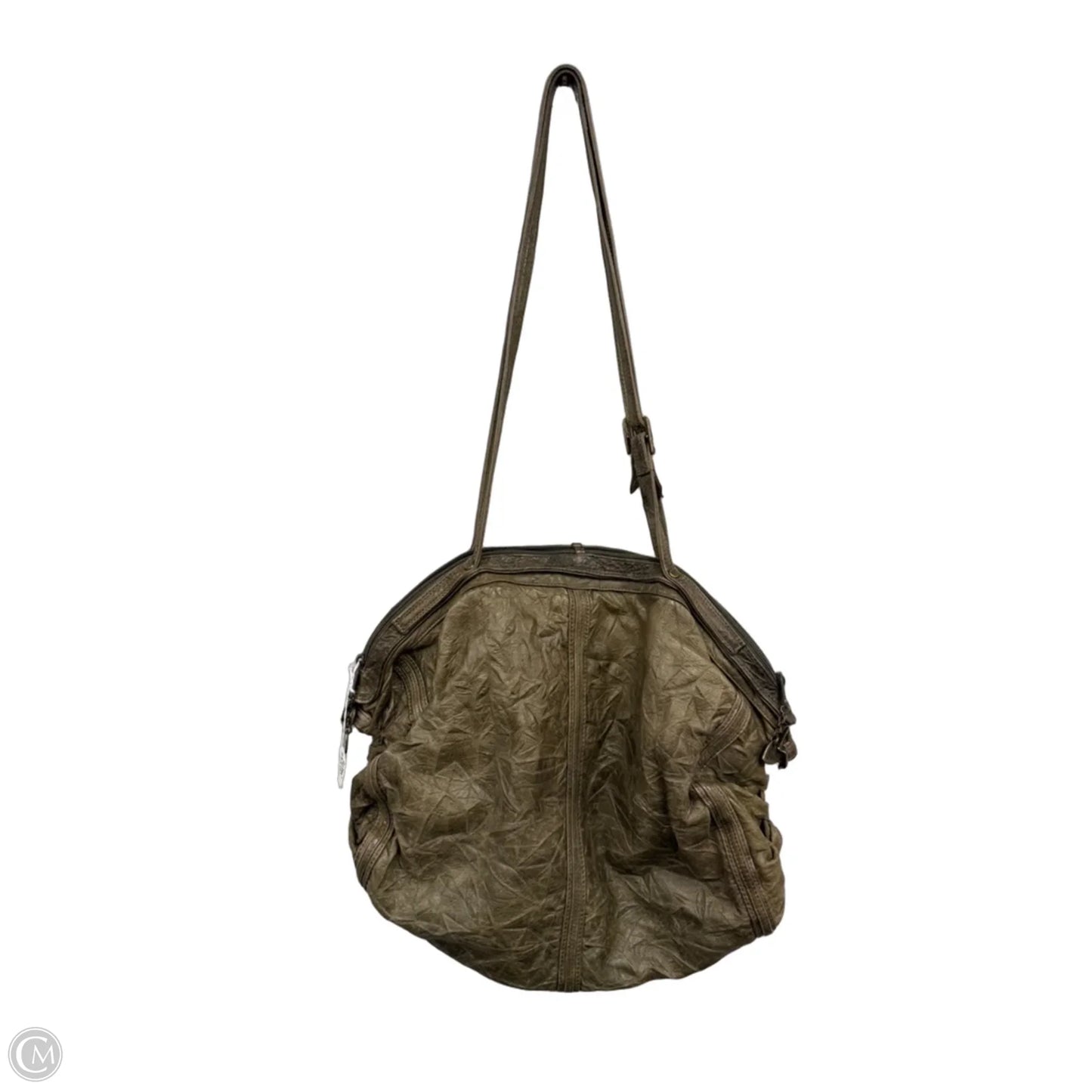 Handbag Leather By Clothes Mentor, Size: Large