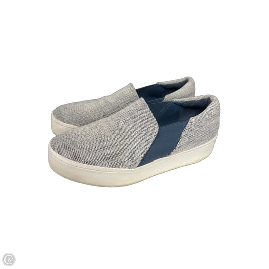 Shoes Sneakers By Vince In Grey, Size: 8.5