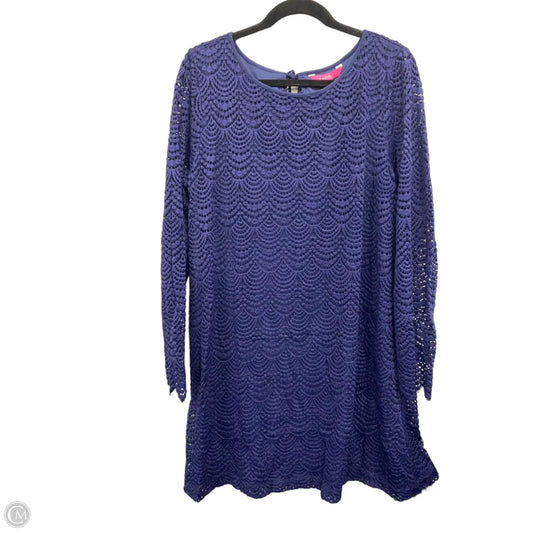 Dress Designer By Lilly Pulitzer In Navy, Size: Xl