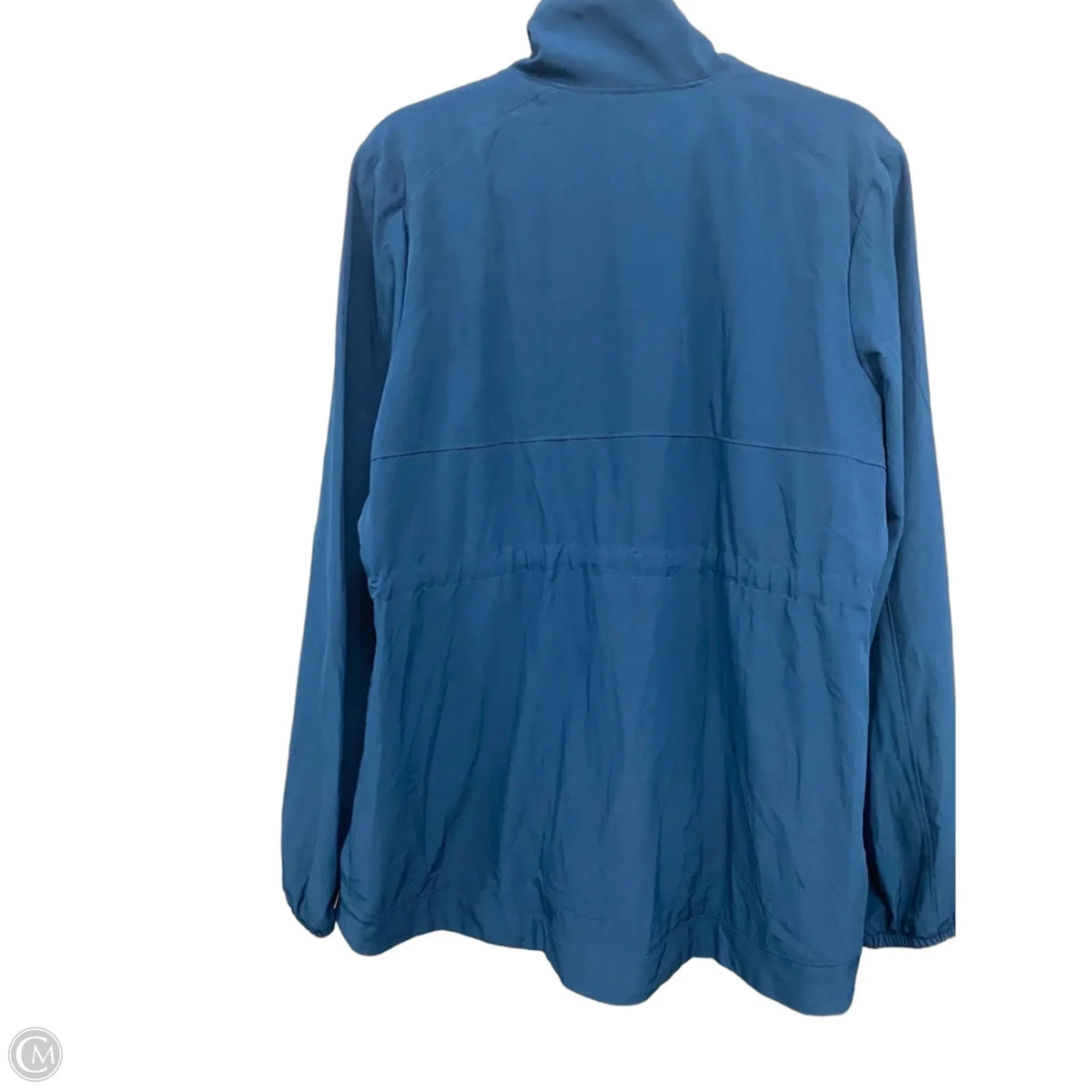 Athletic Jacket By Tek Gear In Blue, Size: L