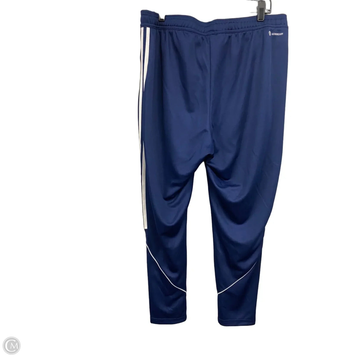 Athletic Pants By Adidas In Blue & White, Size: 1x