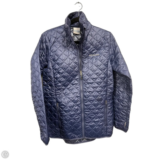 Jacket Puffer & Quilted By Columbia In Navy, Size: S