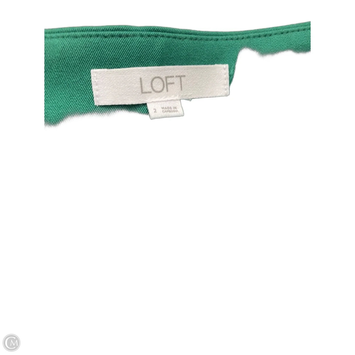 Pants Dress By Loft In Green, Size: 2
