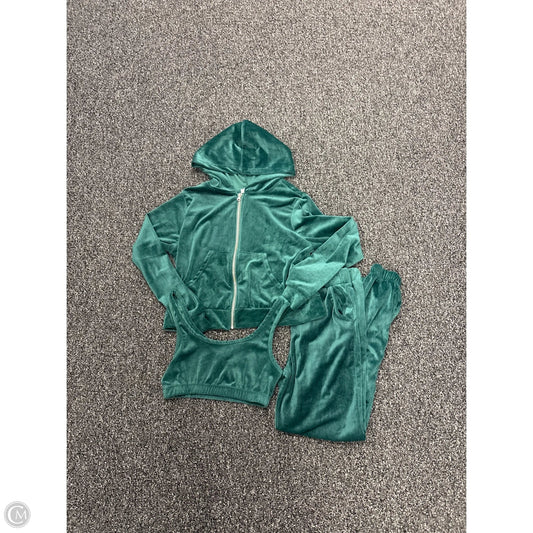 Lounge Set Pants By Clothes Mentor In Green, Size: S