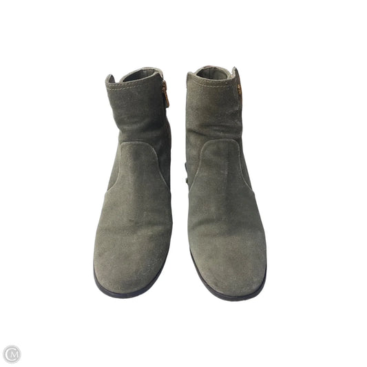 Boots Designer By Tory Burch In Green, Size: 9