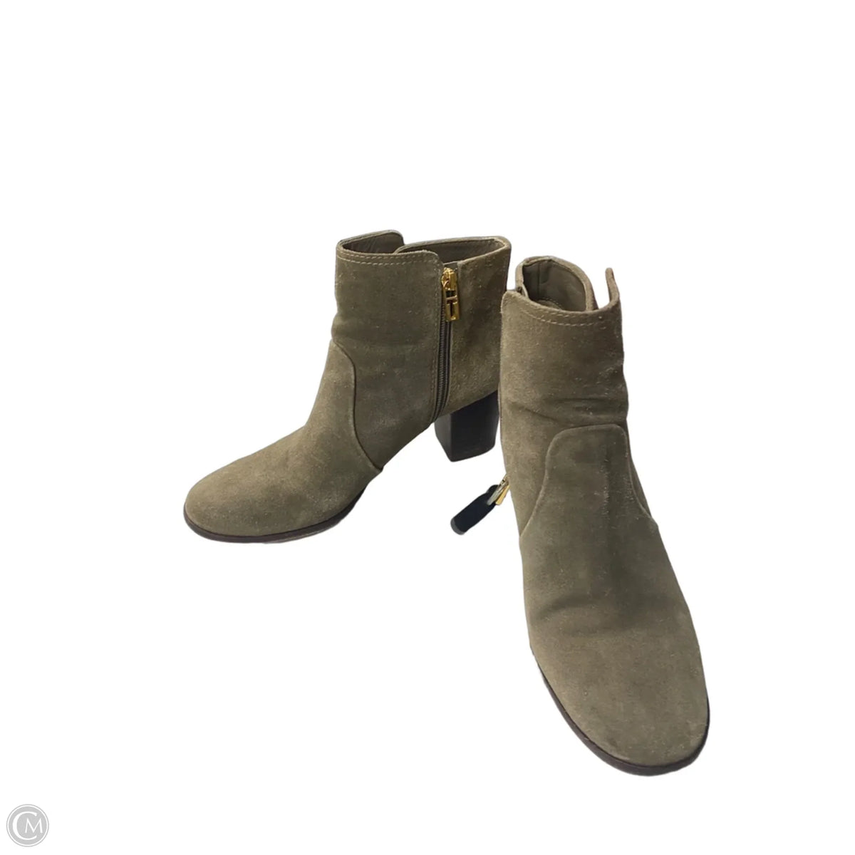 Boots Designer By Tory Burch In Green, Size: 9