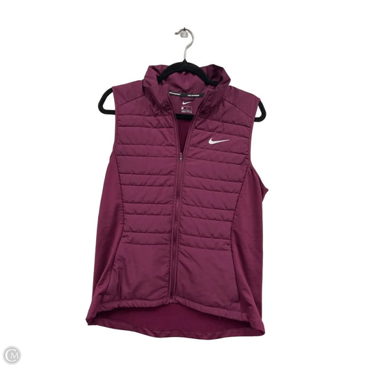 Vest Other By Nike Apparel In Maroon, Size: L
