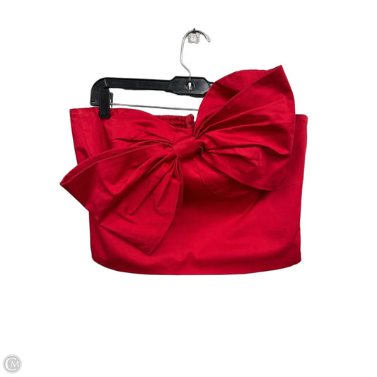 Top Sleeveless By Hutch In Red, Size: Xl