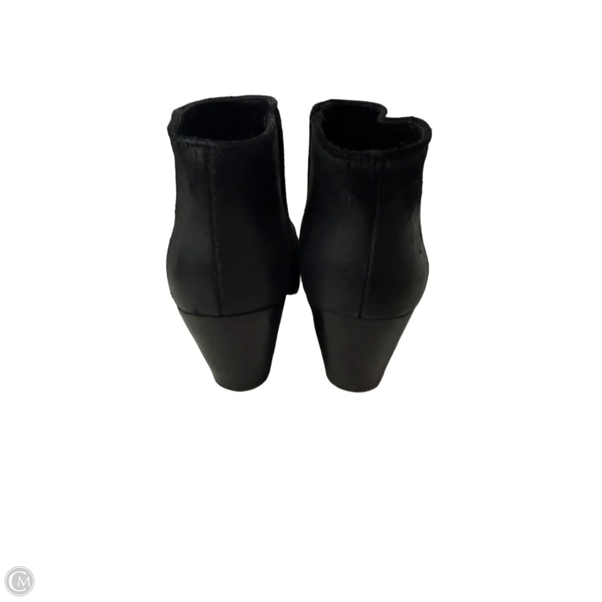Boots Ankle Heels By Cma In Black, Size: 8