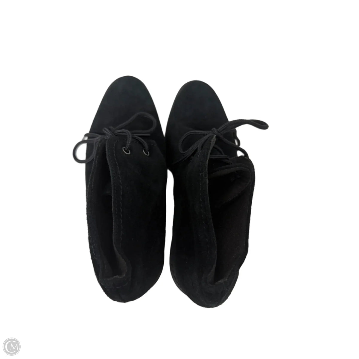 Boots Ankle Heels By Clarks In Black, Size: 8