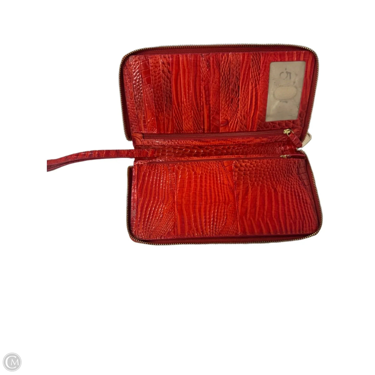 Wristlet Designer By Brahmin, Size: Large