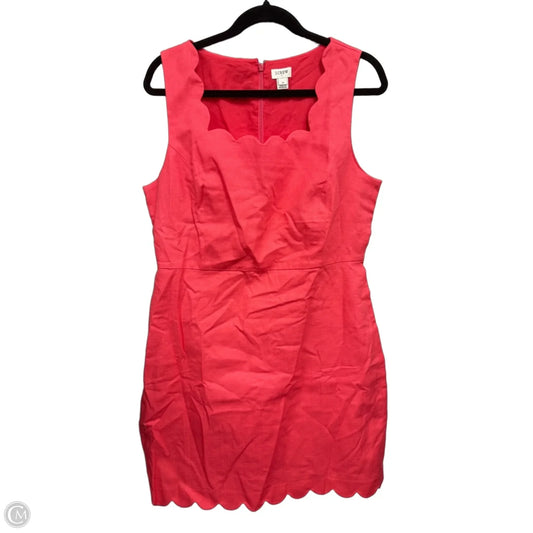 Dress Casual Short By J. Crew In Coral, Size: 14