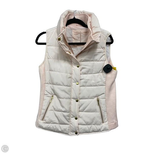Vest Puffer & Quilted By Tyler Boe In Peach, Size: M