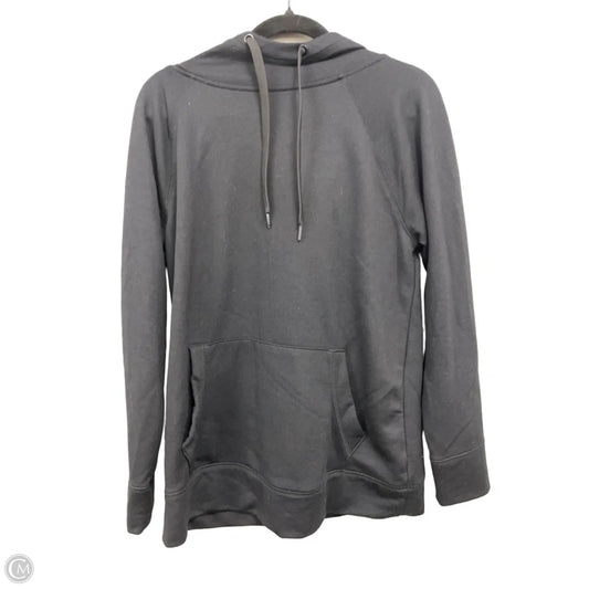 Athletic Sweatshirt Hoodie By Athleta In Black, Size: S