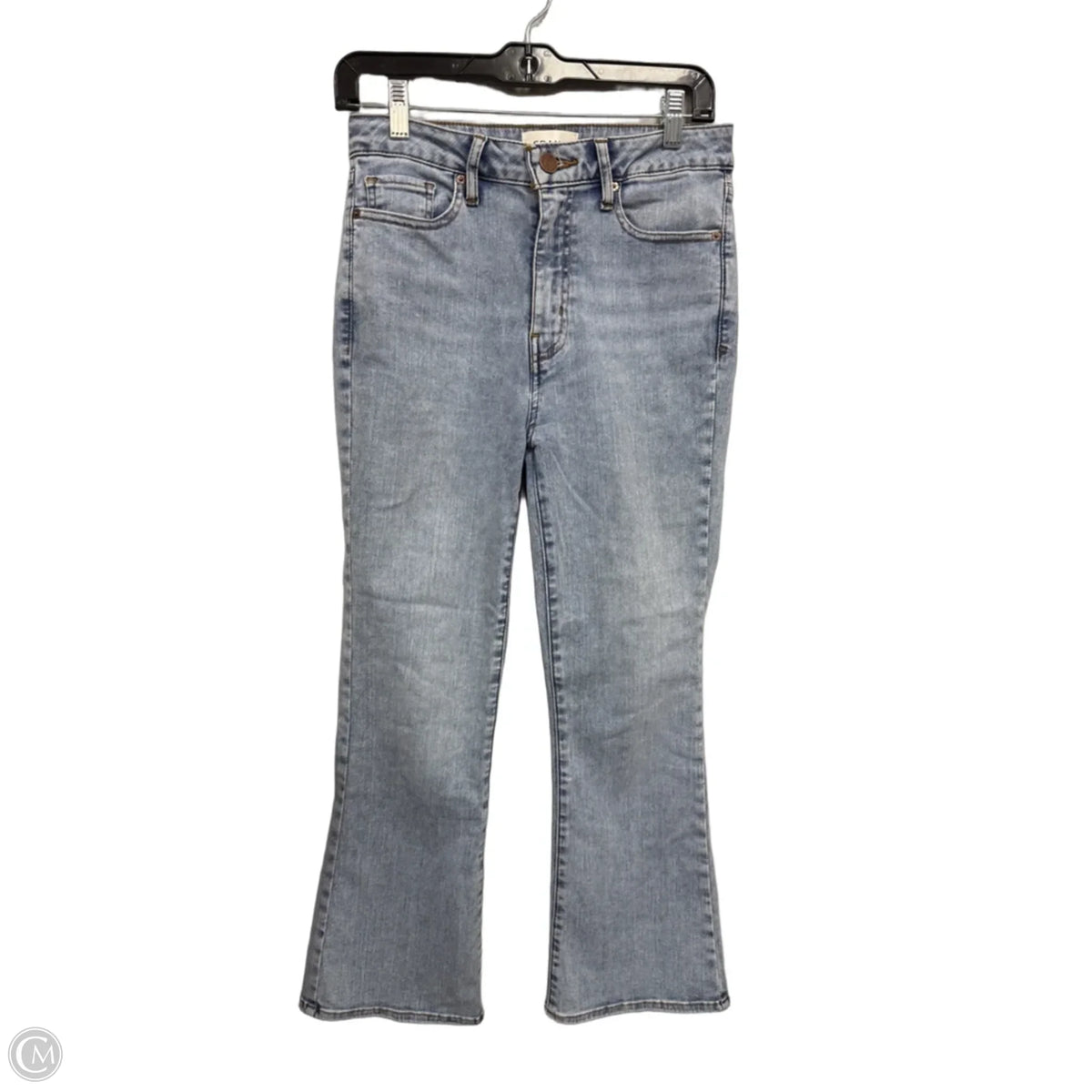 Jeans Boot Cut By Frame In Blue Denim, Size: 4