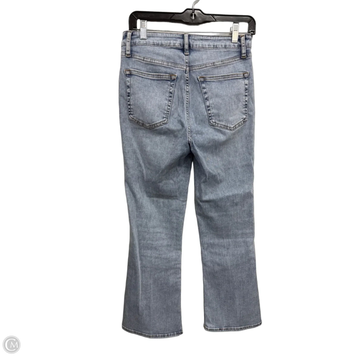 Jeans Boot Cut By Frame In Blue Denim, Size: 4