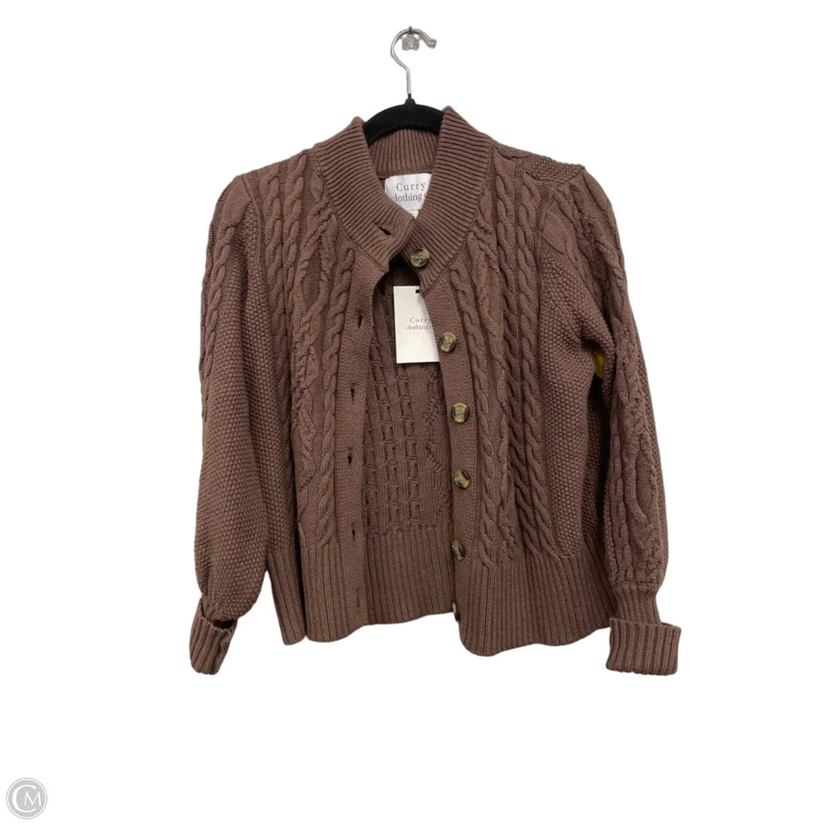 Sweater By Cmc In Brown, Size: S
