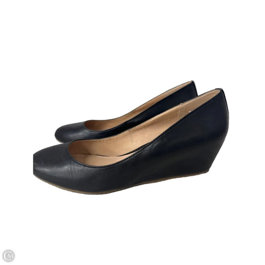 Shoes Heels Wedge By Aldo In Black, Size: 8
