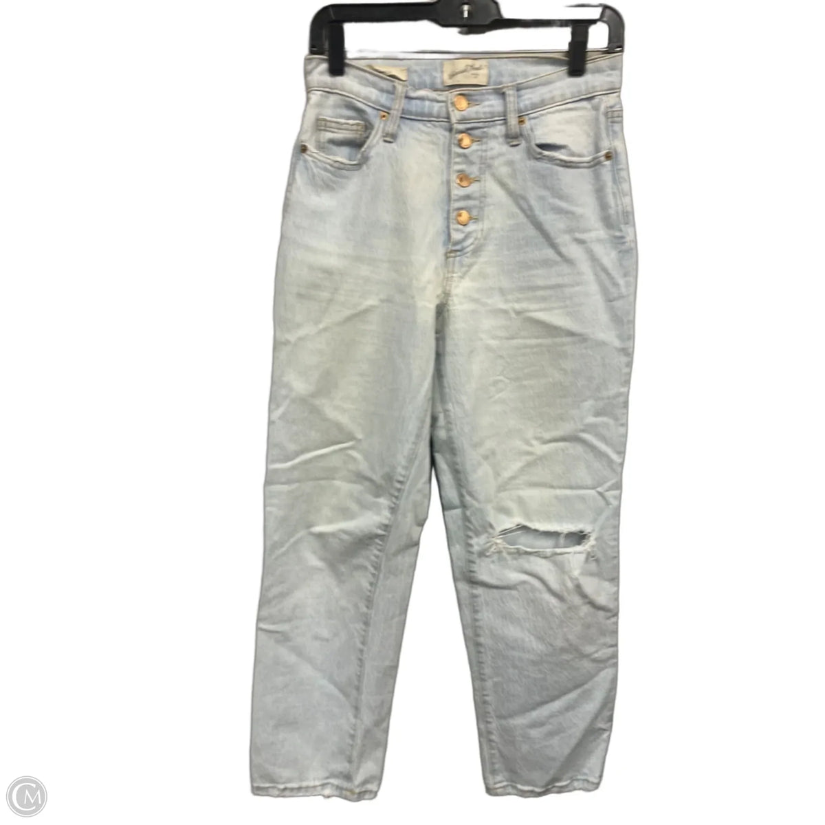 Jeans Straight By Universal Thread In Blue Denim, Size: 2