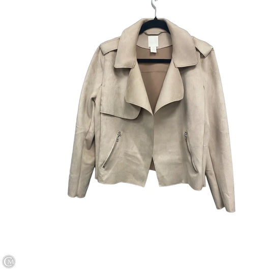 Jacket Moto By H&m In Pink, Size: S