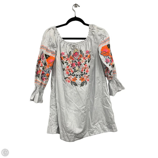 Dress Casual Short By Free People In Blue & Pink, Size: S