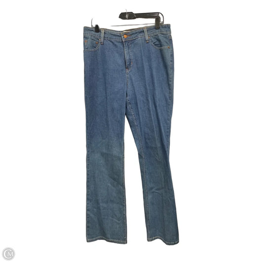 Jeans Boot Cut By Levis Signature In Blue Denim, Size: 14l