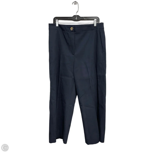 Pants Wide Leg By Ann Taylor In Navy, Size: 12