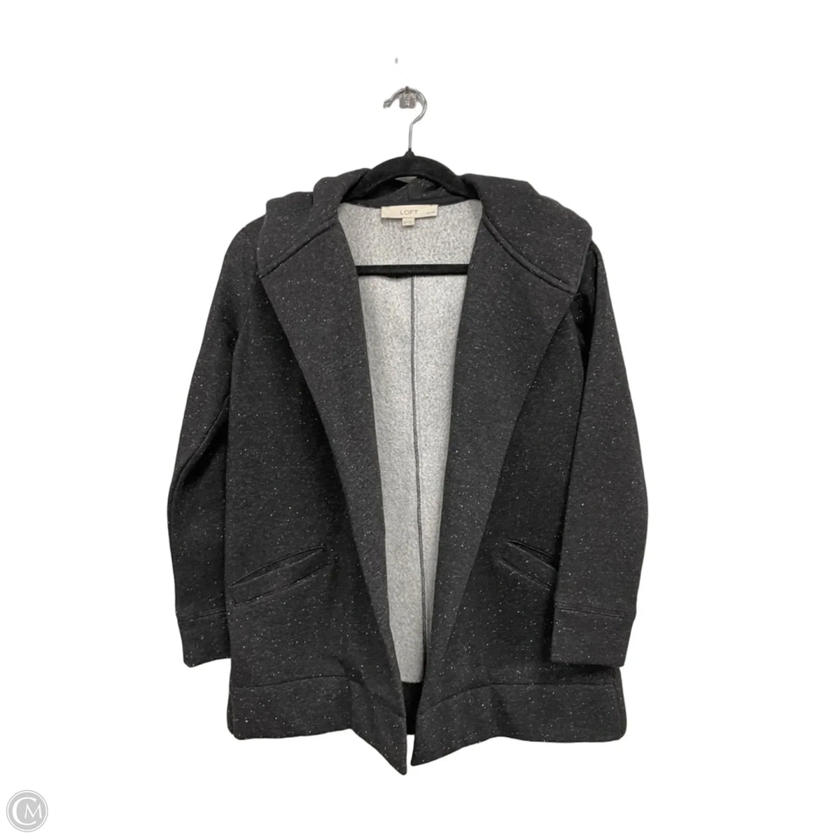 Cardigan By Loft In Black & White, Size: Xsp