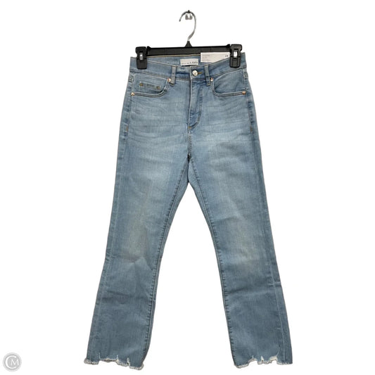Jeans Cropped By Loft In Blue Denim, Size: 4
