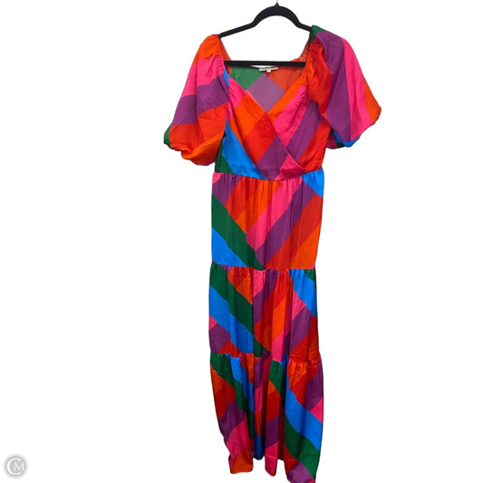 Dress Casual Maxi By Skies Are Blue In Pink & Purple, Size: S