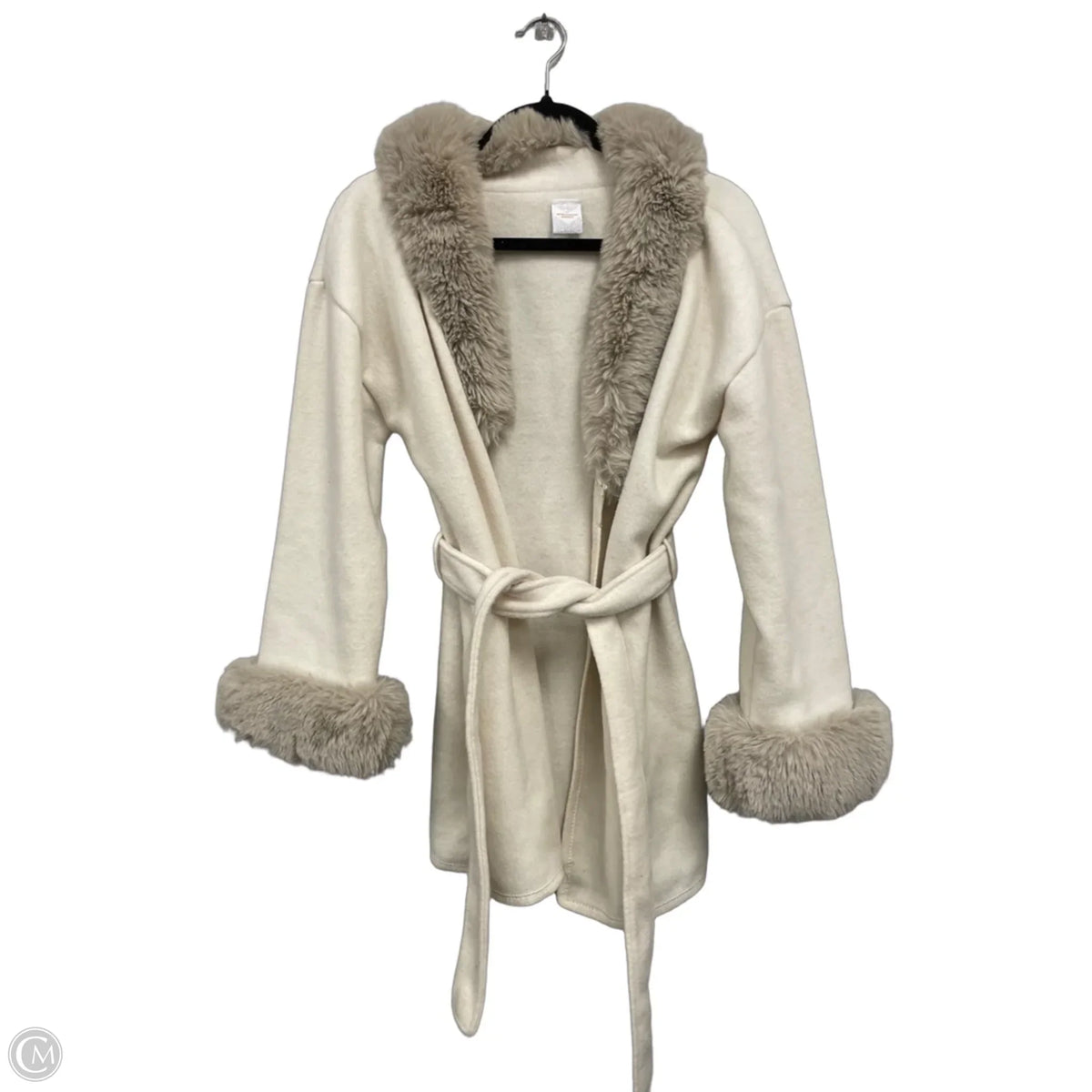 Jacket Other By Clothes Mentor In Cream, Size: S
