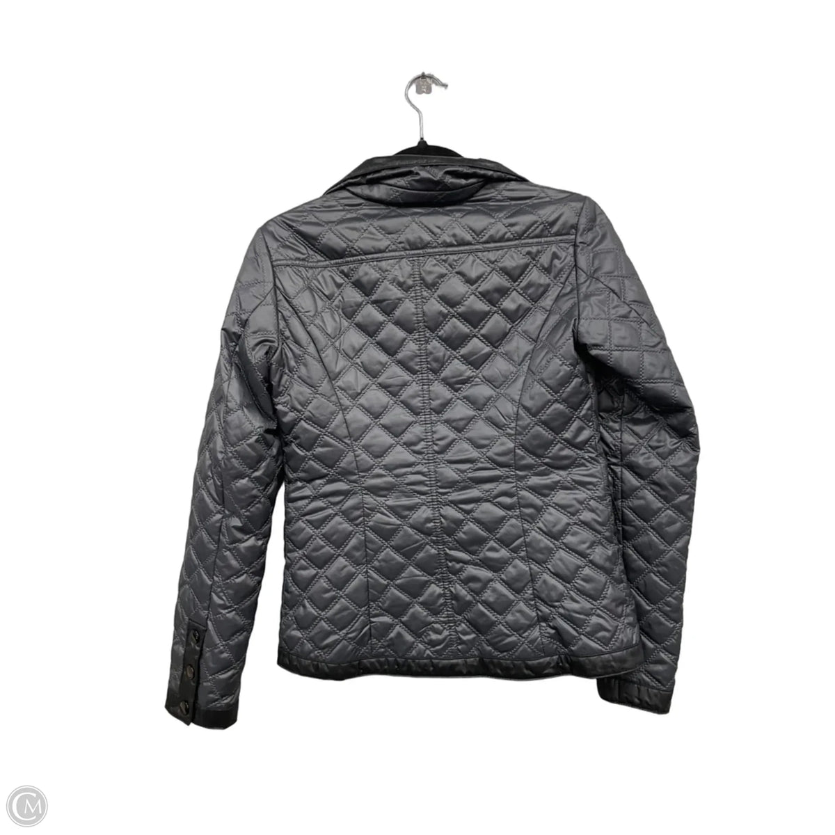 Jacket Puffer & Quilted By Laundry In Grey, Size: Xs