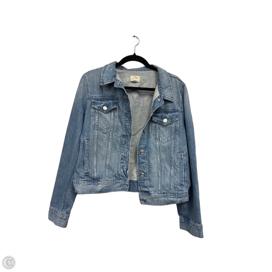 Jacket Denim By J. Crew In Blue Denim, Size: Xl