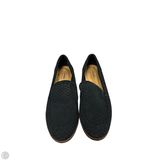 Shoes Flats By Clarks In Black, Size: 7.5