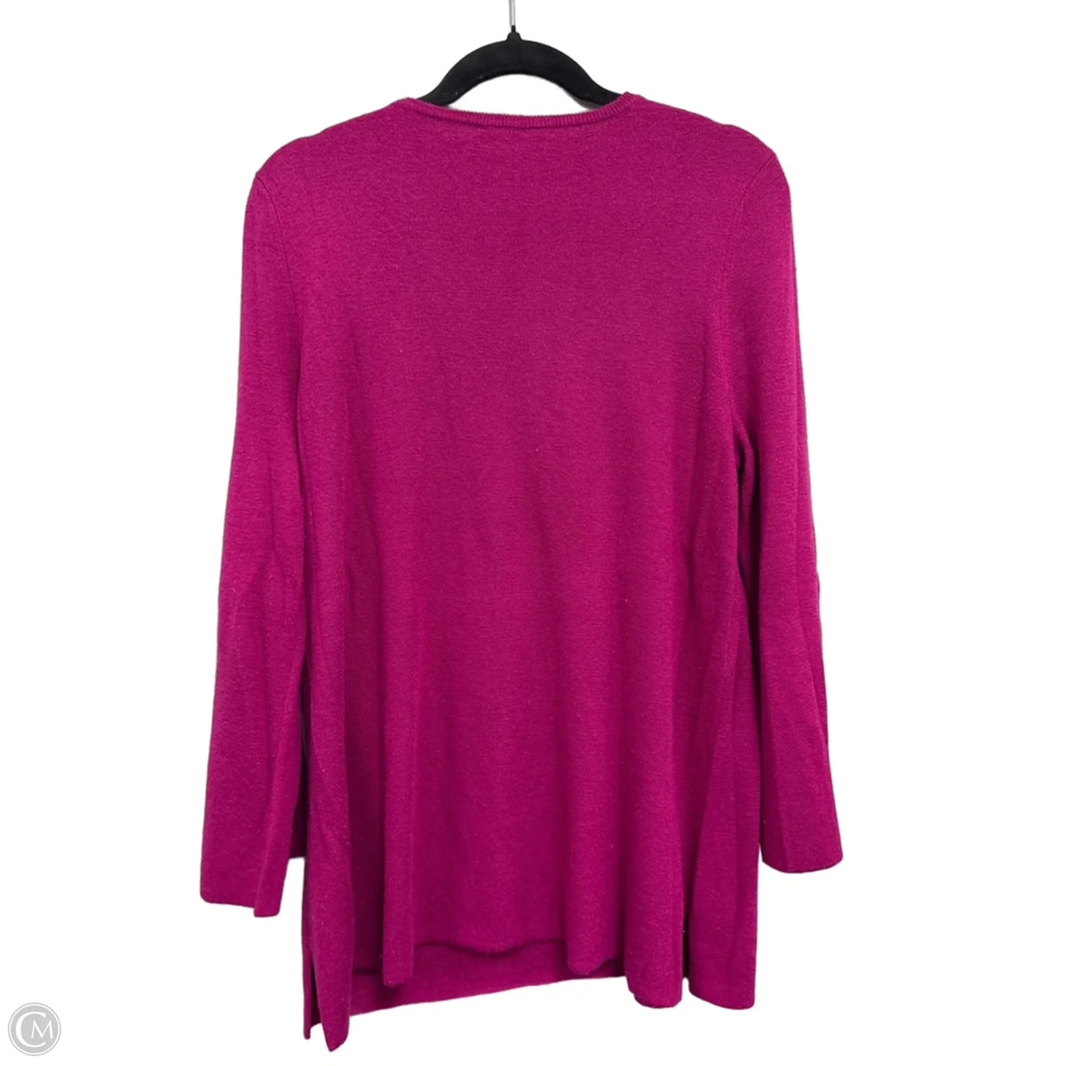 Sweater By Chicos In Pink, Size: L