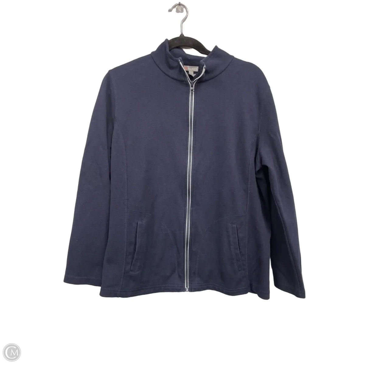 Athletic Jacket By Talbots In Navy, Size: 1x