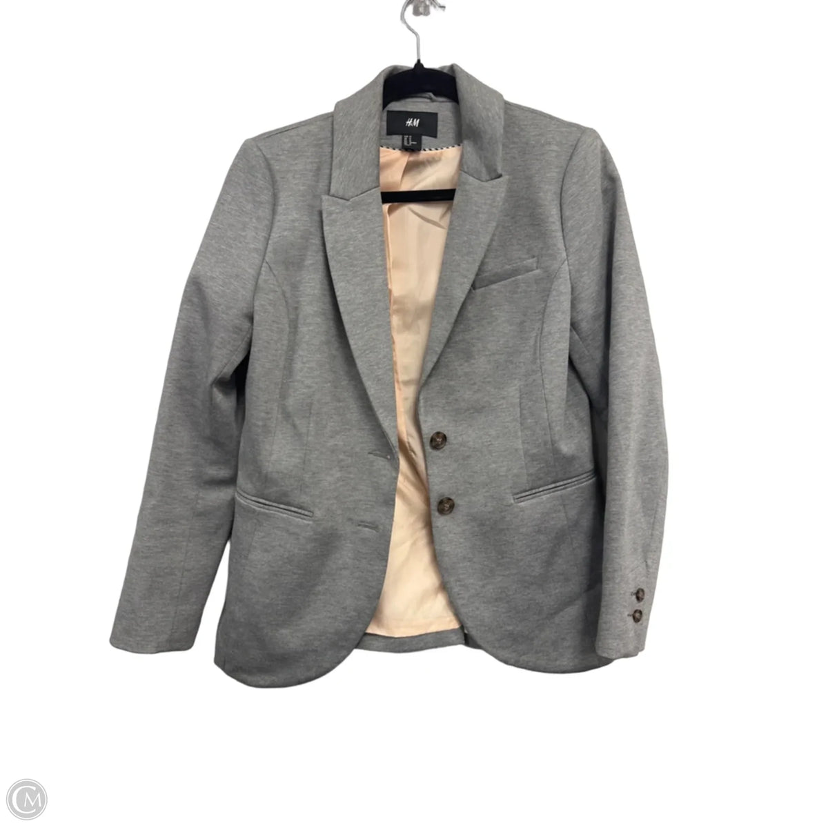 Blazer By H&m In Grey, Size: 12