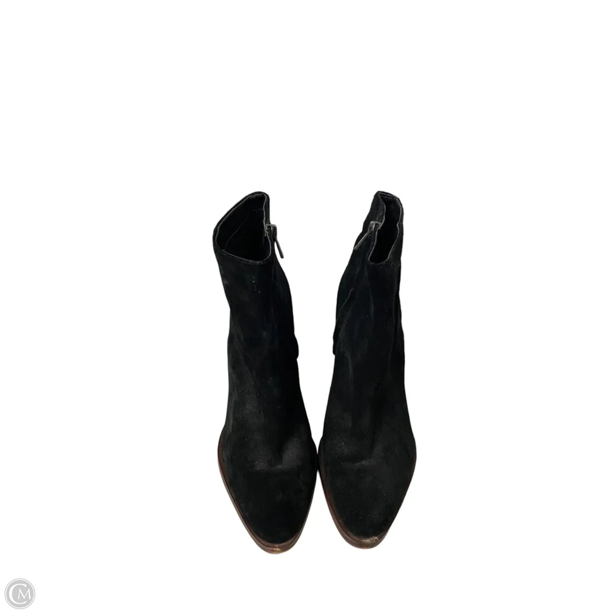 Boots Ankle Heels By Sam Edelman In Black, Size: 10