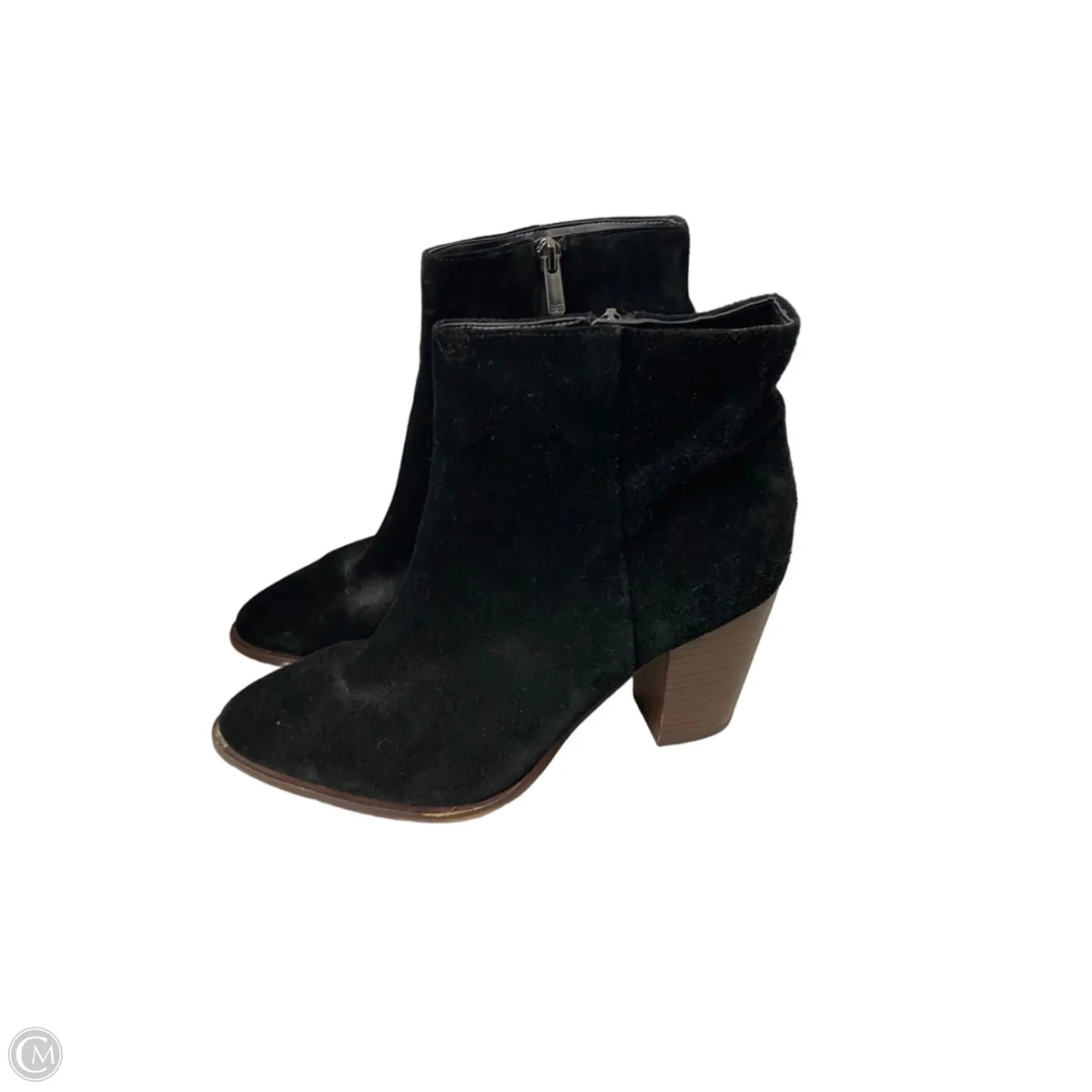 Boots Ankle Heels By Sam Edelman In Black, Size: 10