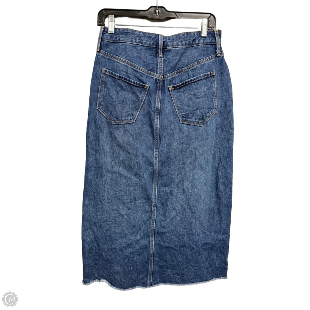 Skirt Maxi By Gap In Blue Denim, Size: 6