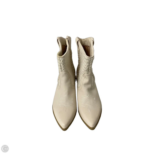 Boots Western By Dolce Vita In Cream, Size: 7