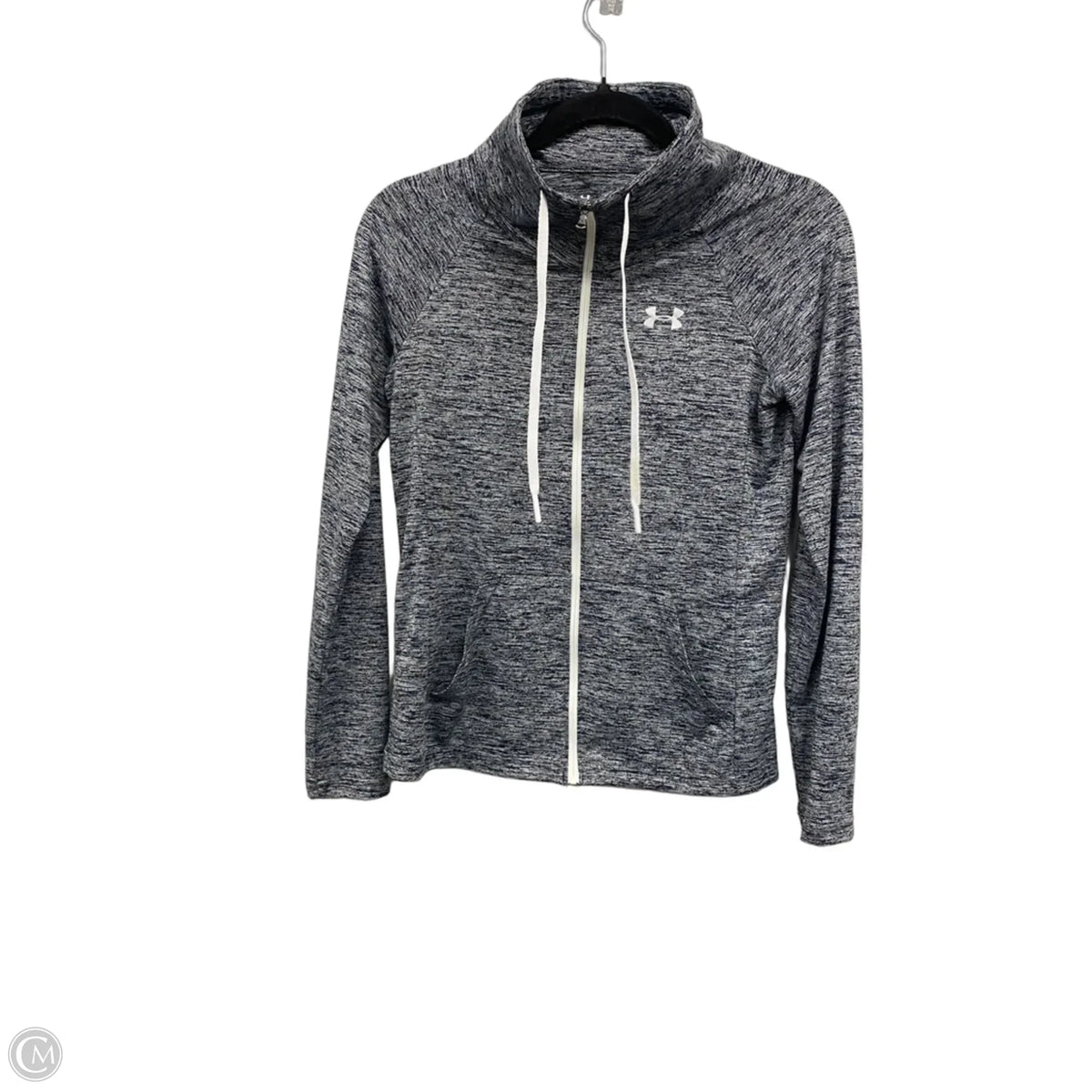 Athletic Jacket By Under Armour In Grey, Size: Xs