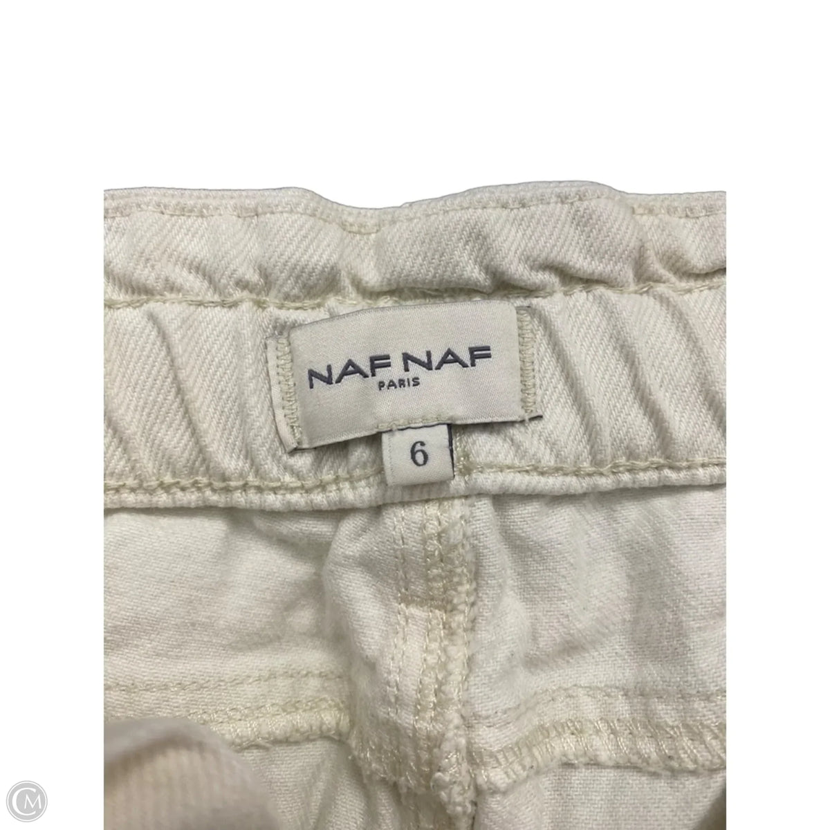 Jeans Straight By Cmc In Ivory, Size: 6