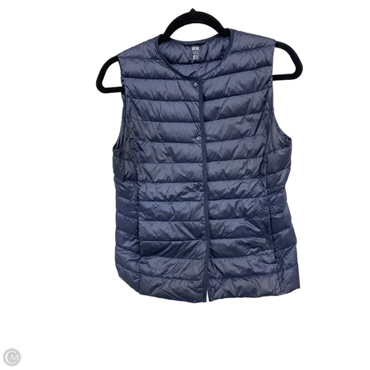 Vest Puffer & Quilted By Uniqlo In Navy, Size: Xs