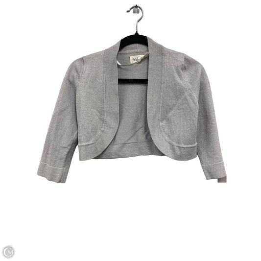 Cardigan By Eliza J In Silver, Size: S