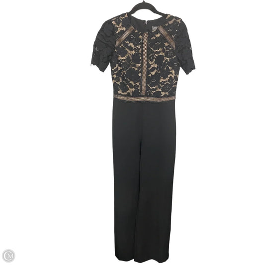 Jumpsuit By Vince Camuto In Black & Cream, Size: 4